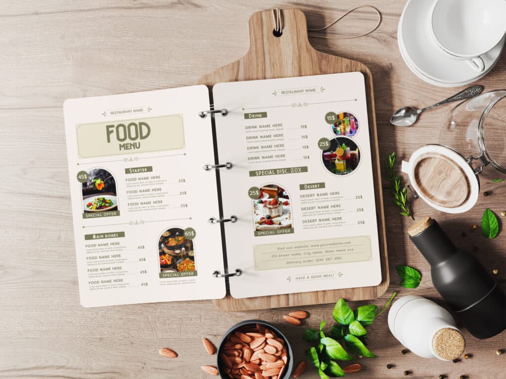 Menus - Digital Printing service